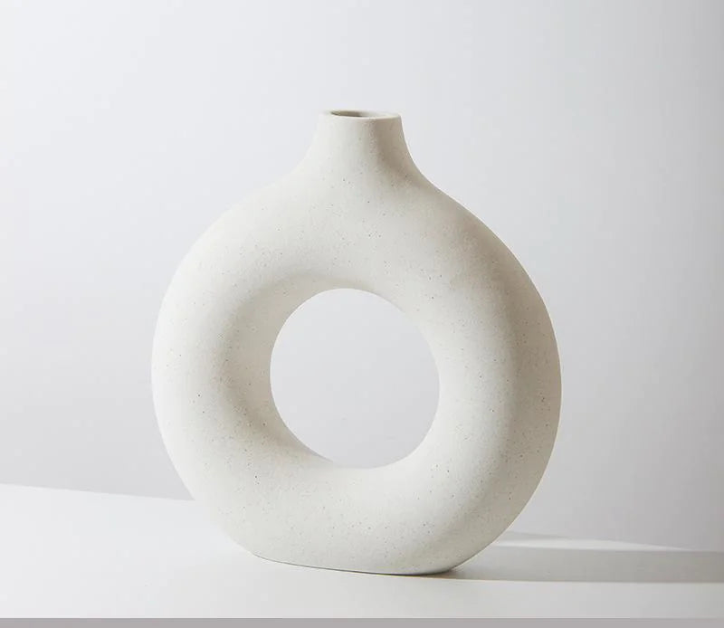 Ceramic Round Vase