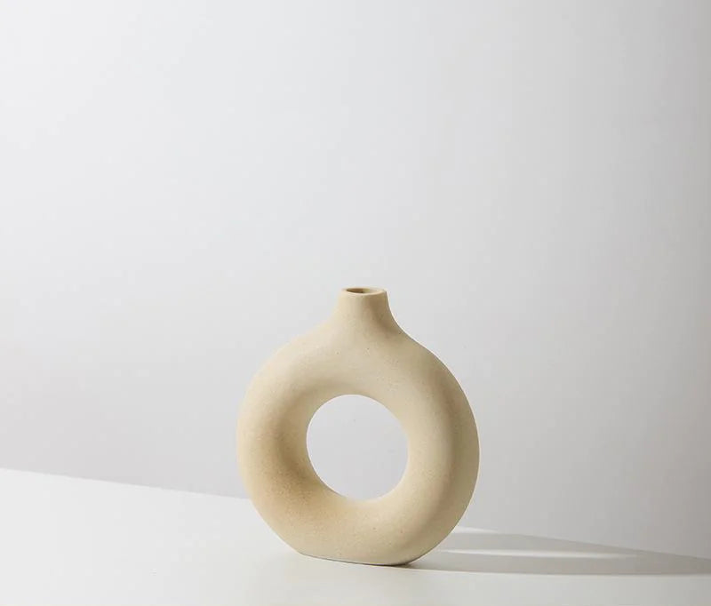 Ceramic Round Vase