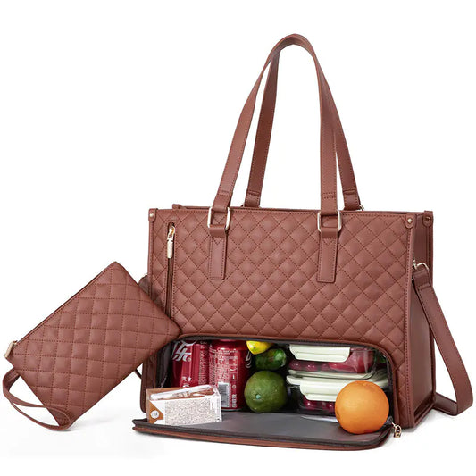 Women's Insulated Lunch & Laptop Bag