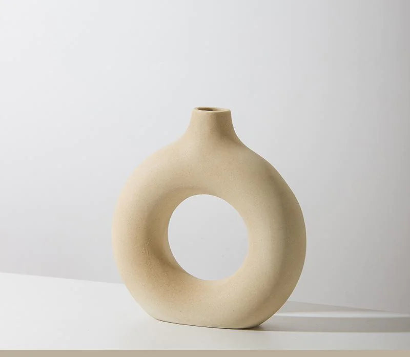 Ceramic Round Vase