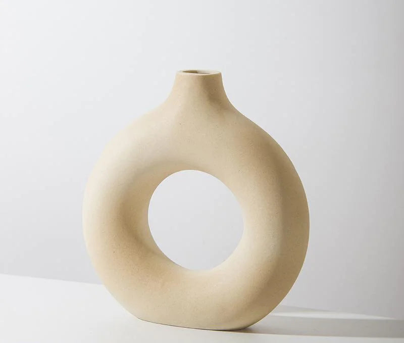 Ceramic Round Vase