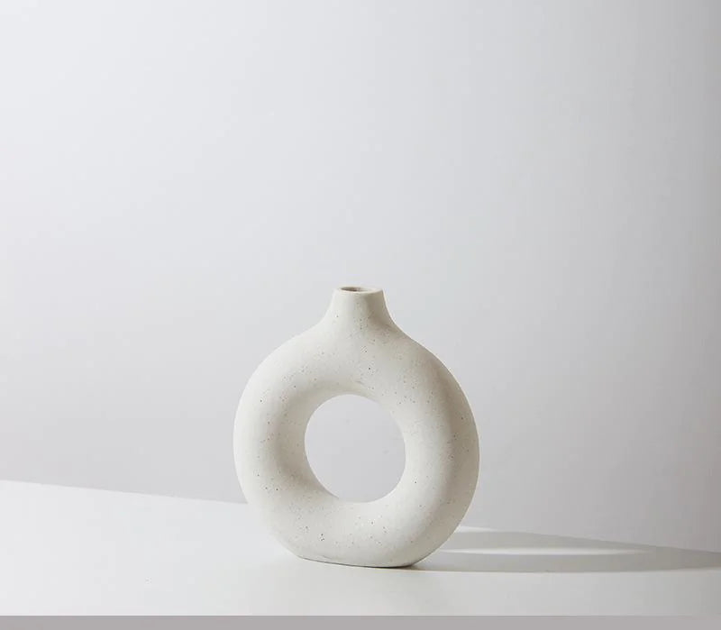 Ceramic Round Vase